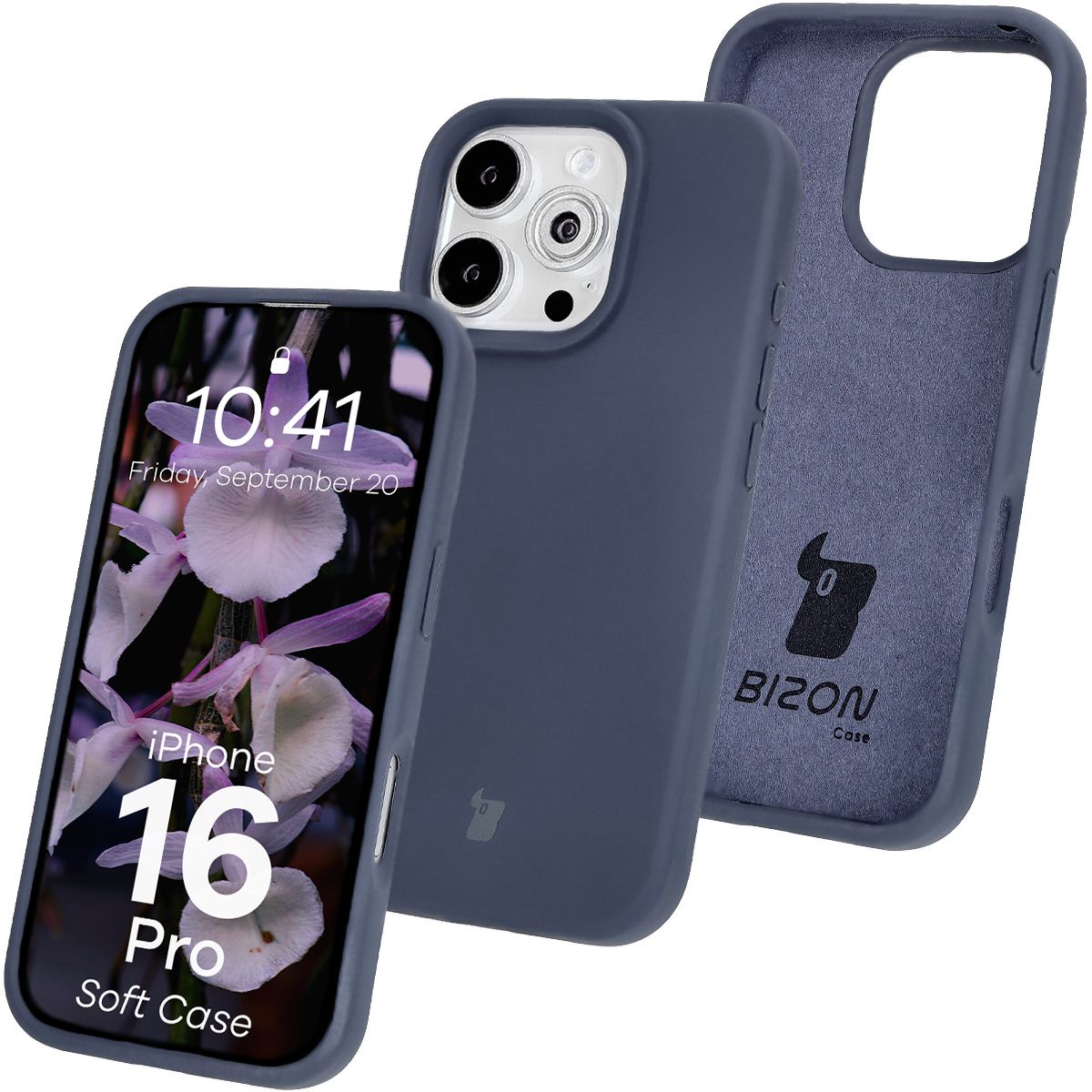 Silikonowe etui Bizon Soft Case do Apple iPhone 16 Pro